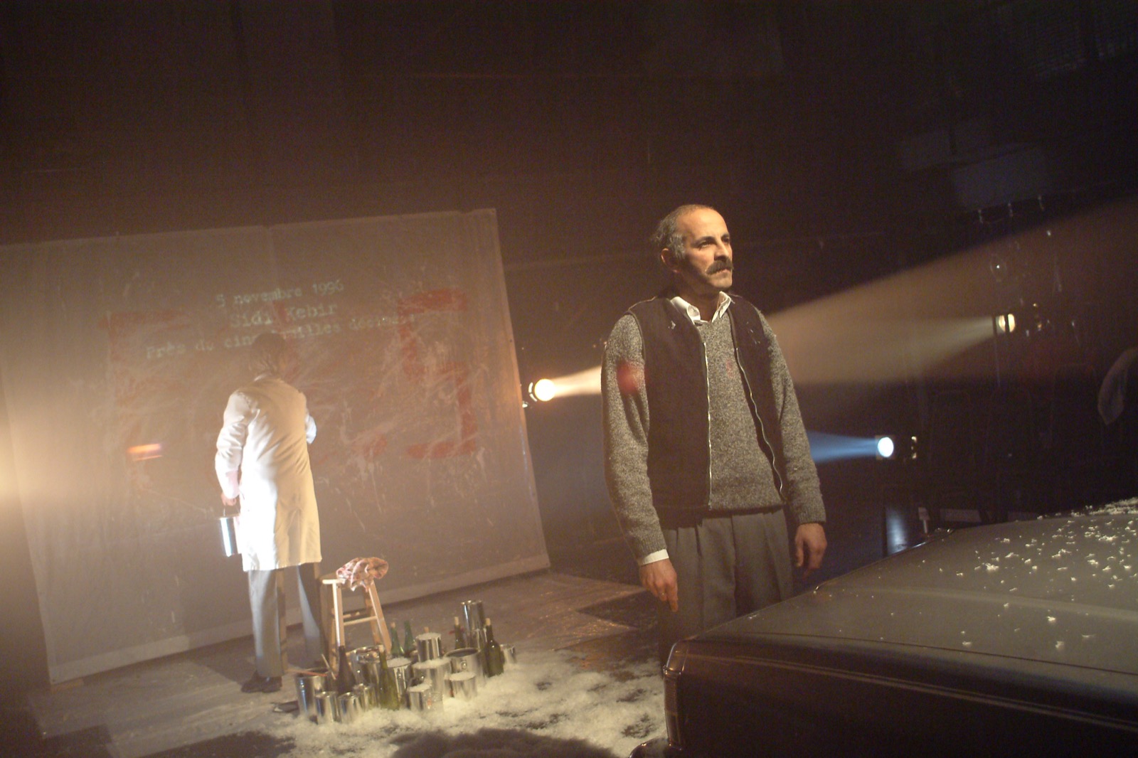 Montréal la blanche, de Bachir Bensaddek (2004) Pièce de théâtre documentaire de Porte Parole