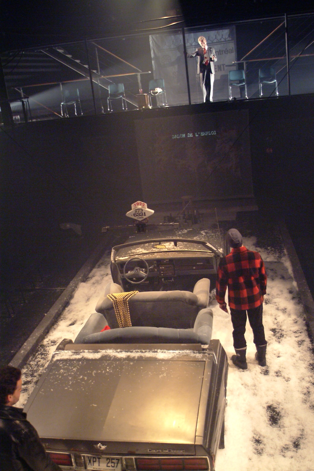 Montréal la blanche, de Bachir Bensaddek (2004) Pièce de théâtre documentaire de Porte Parole