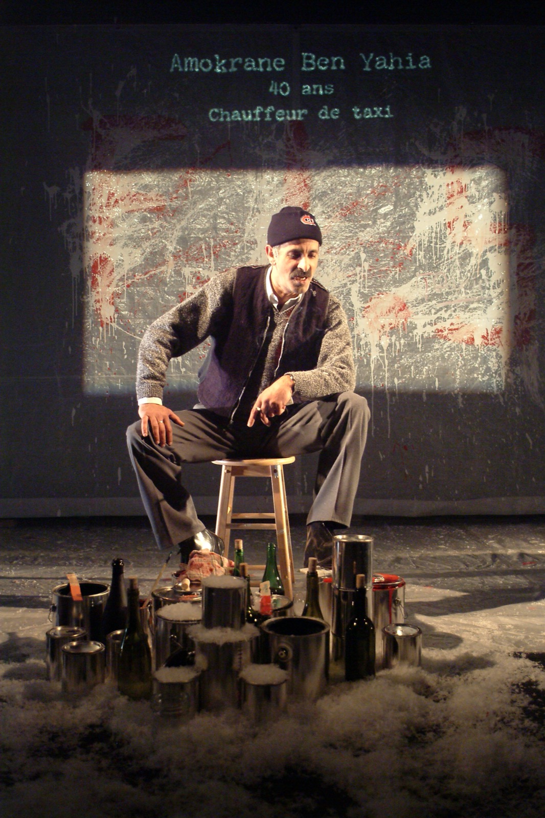 Montréal la blanche, de Bachir Bensaddek (2004) Pièce de théâtre documentaire de Porte Parole