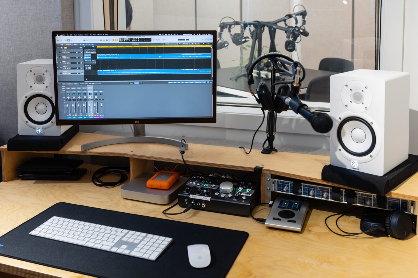 Le Studio Porte Parole | Studio d'enregistrement à Montréal - La régie