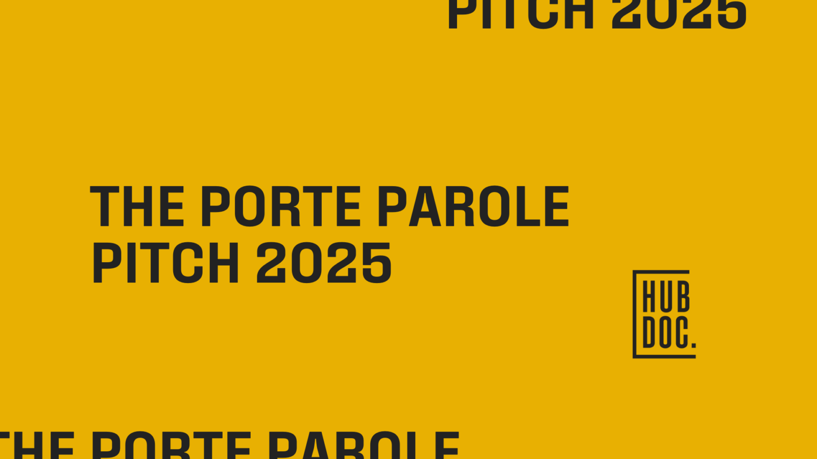 Bannière Pitch PP 2025 EN