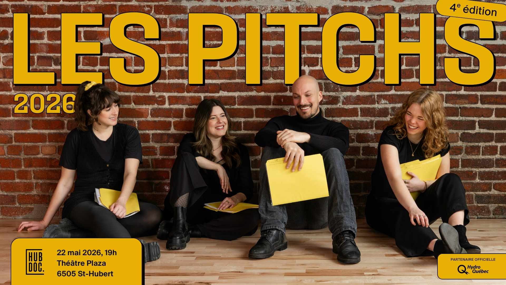 Les Pitchs Porte Parole 2026 - Bannière