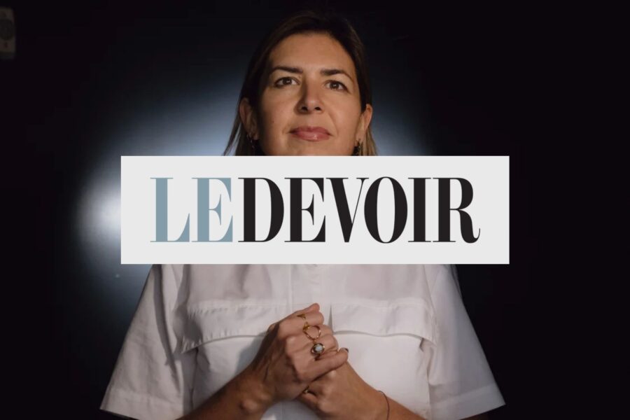 Club sandwich mayonnaise - Entrevue avec Manuelle Légaré dans Le Devoir