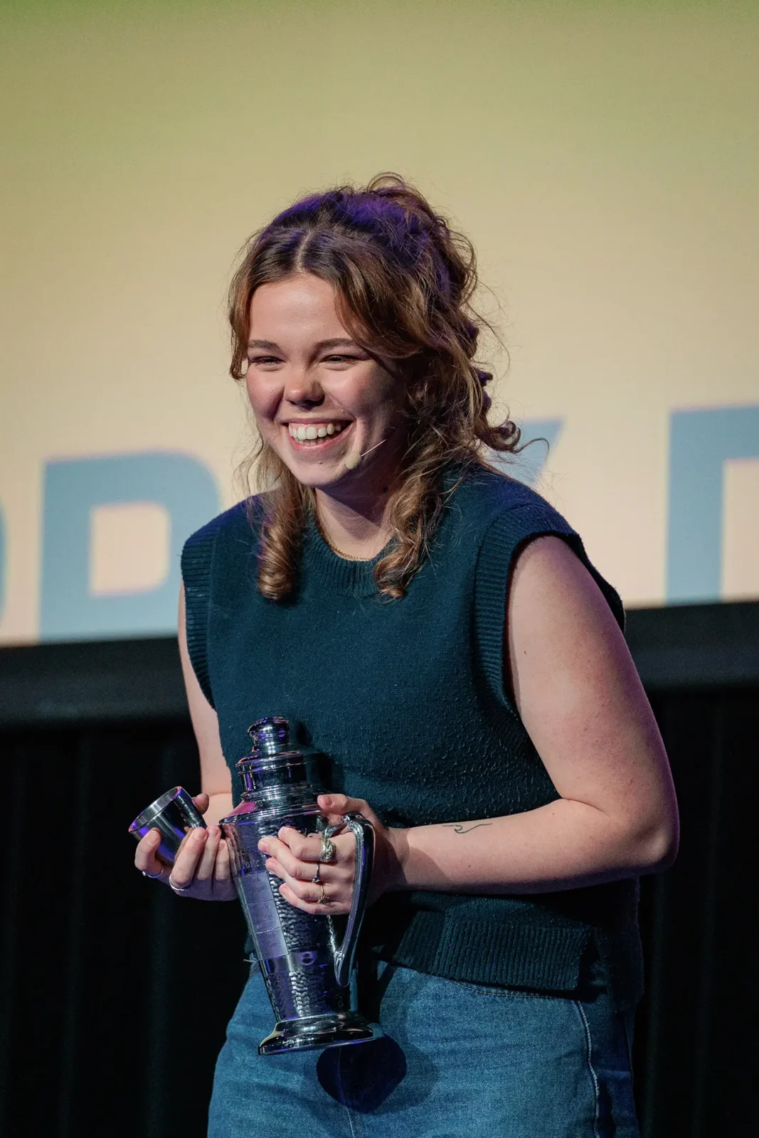 Emilie Charest remporte le prix du jury | Les Pitchs Porte Parole 2026 | Photo Najim Chaoui