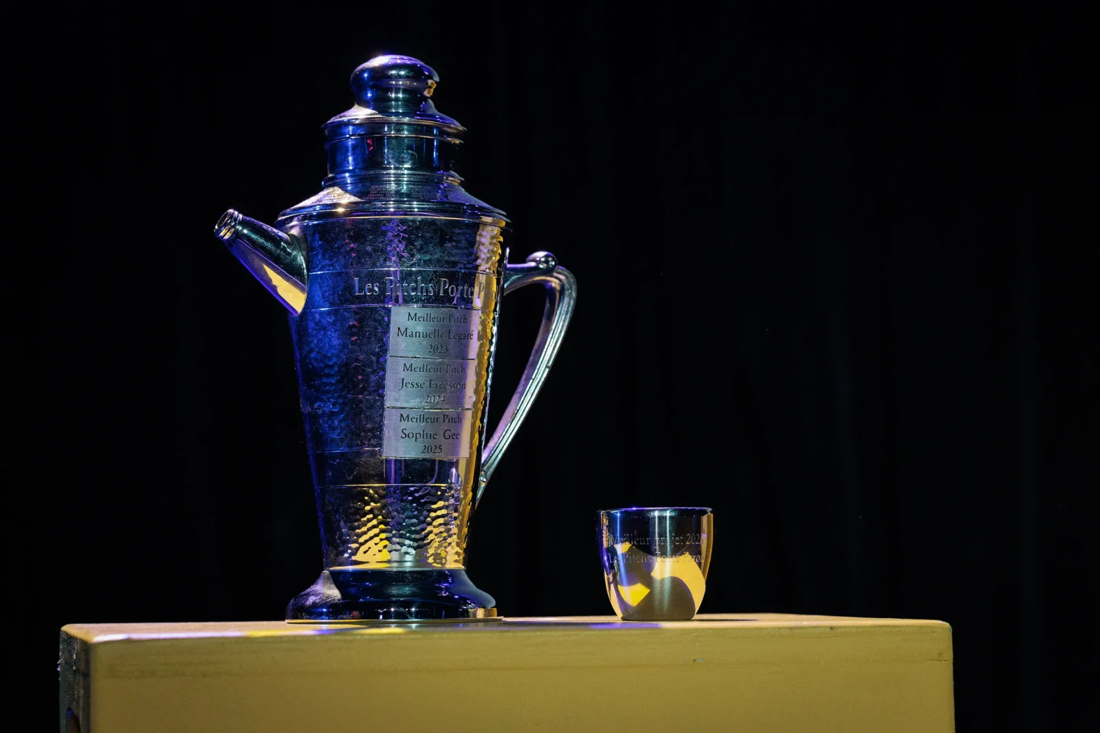 Trophée | Les Pitchs Porte Parole 2026 | Photo Najim Chaoui